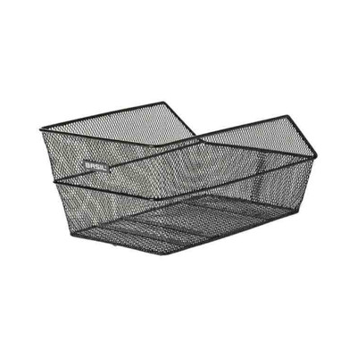Basil school bag basket Cento black